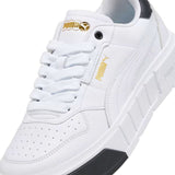 Tenis Puma para Mujer Cali Court Leather Blanco-Negro