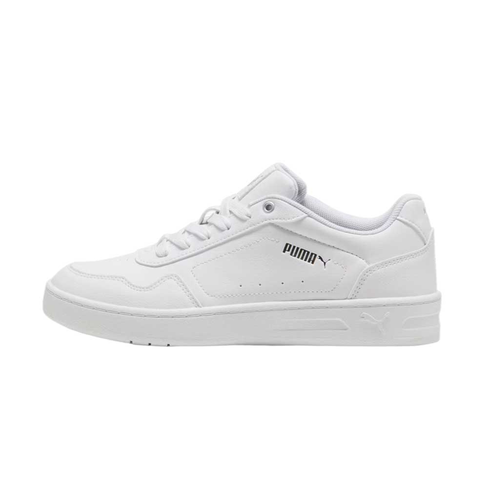 Tenis Puma para Mujer Court Classy Blanco-Plata