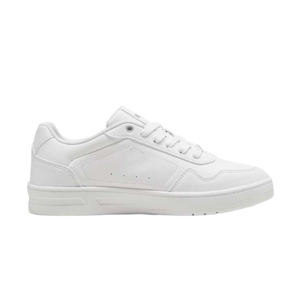 Tenis Puma para Mujer Court Classy Blanco-Plata