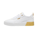 Tenis Puma para Mujer Carina 2.0 Metallic Dream Blanco-Dorado