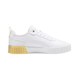 Tenis Puma para Mujer Carina 2.0 Metallic Dream Blanco-Dorado