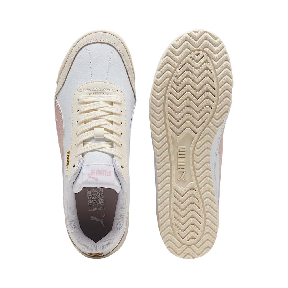 Tenis Puma para Mujer Turino Blanco-Rosa
