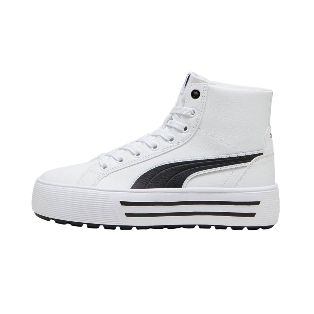 Tenis Puma para Mujer Kaia 2.0 Mid SL Blanco-Negro