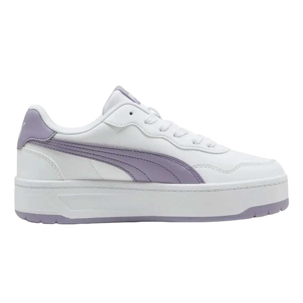 Tenis Puma para Mujer Court Lally Skye Blanco-Lila