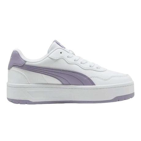 Tenis Puma para Mujer Court Lally Skye Blanco-Lila
