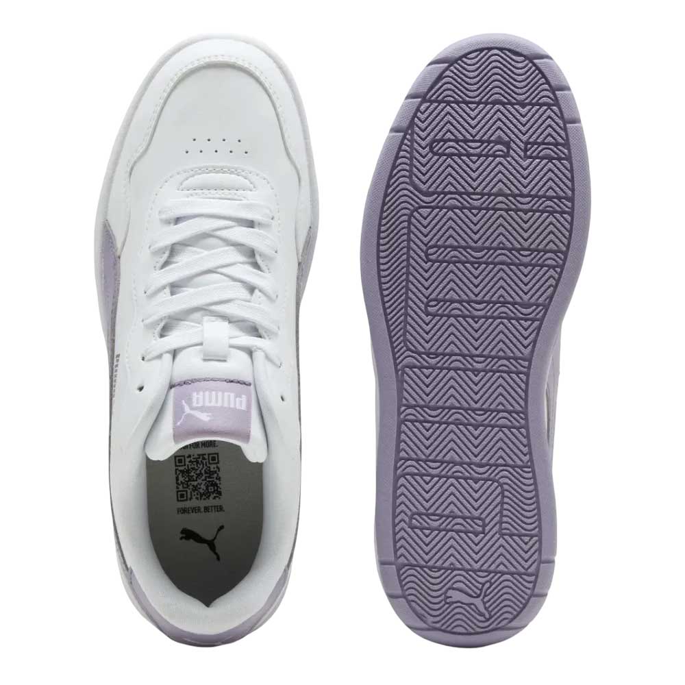 Tenis Puma para Mujer Court Lally Skye Blanco-Lila