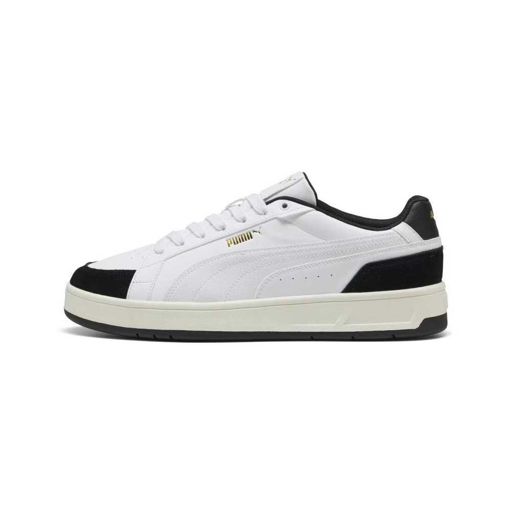 Tenis Puma Unisex Court Classico Blanco-Negro