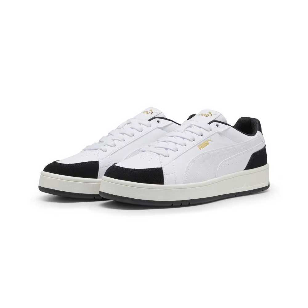 Tenis Puma Unisex Court Classico Blanco-Negro
