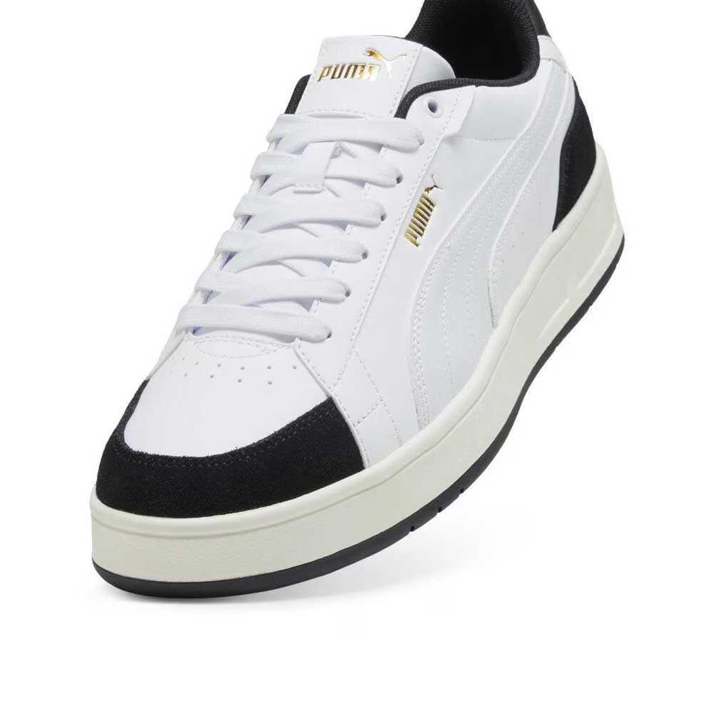 Tenis Puma Unisex Court Classico Blanco-Negro
