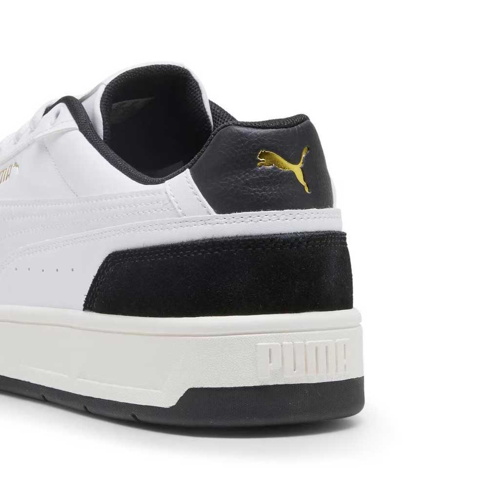 Tenis Puma Unisex Court Classico Blanco-Negro
