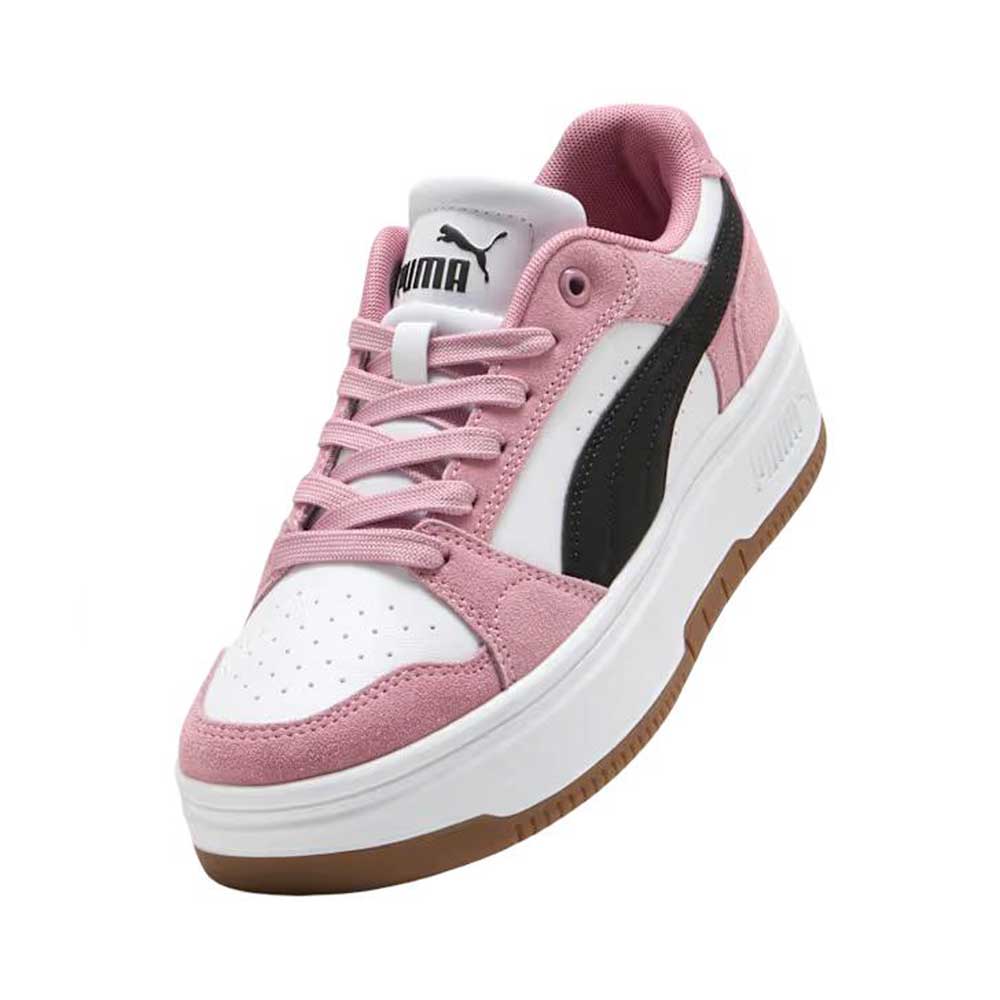 Tenis Puma para Mujer Rebound Femme Blanco-Rosa