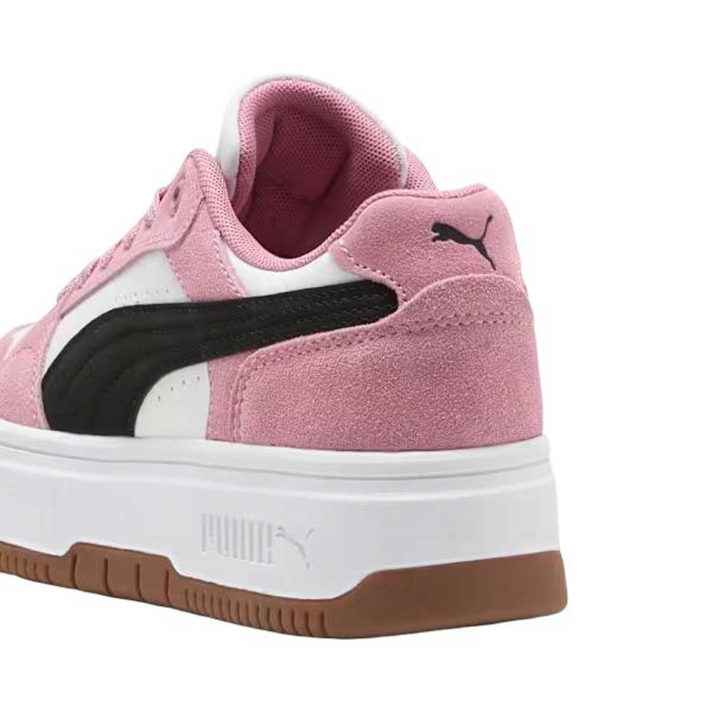 Tenis Puma para Mujer Rebound Femme Blanco-Rosa