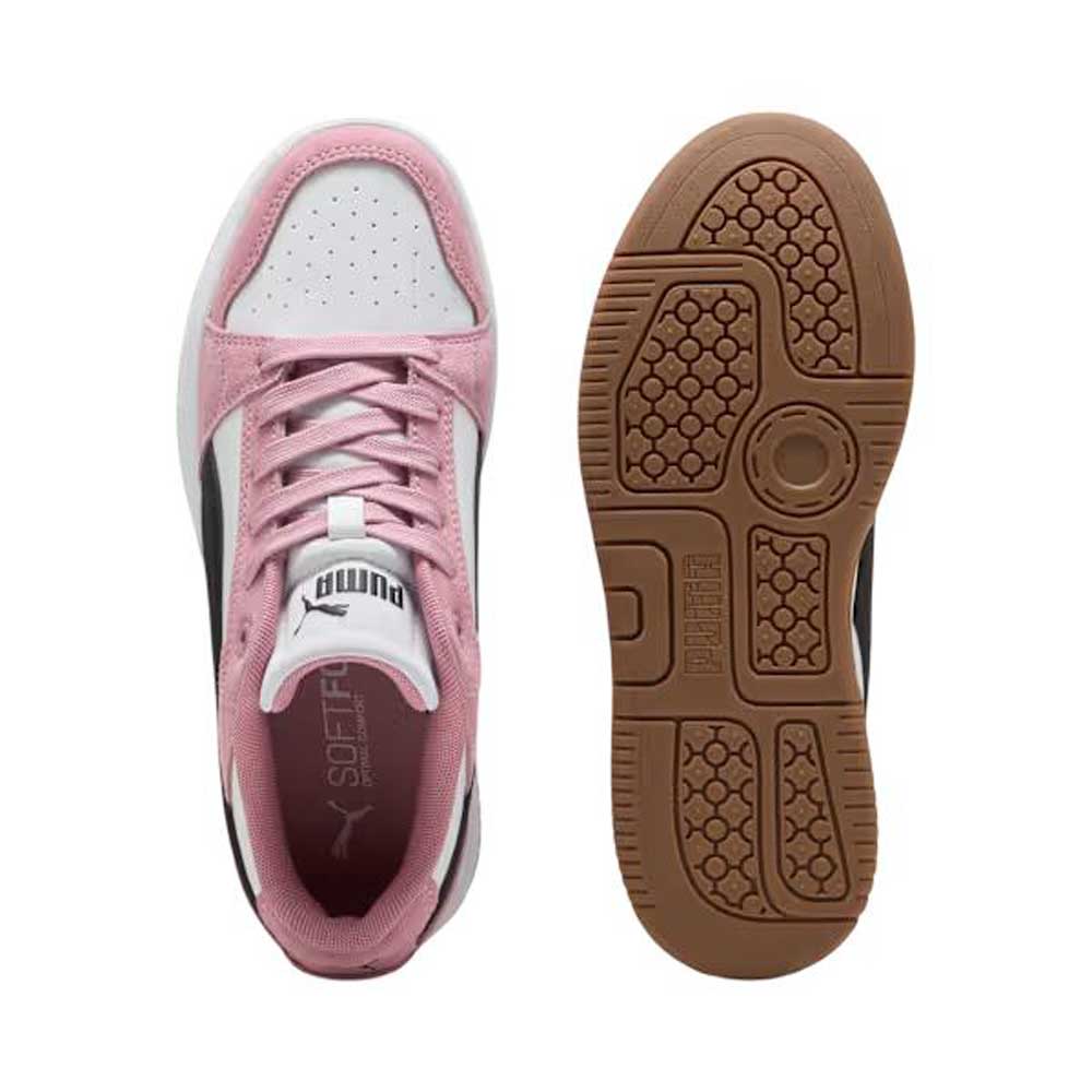 Tenis Puma para Mujer Rebound Femme Blanco-Rosa