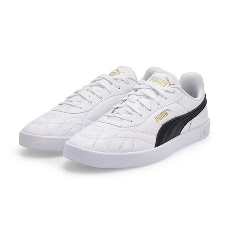 Tenis Puma para Hombre Club Indoor Blanco-Negro