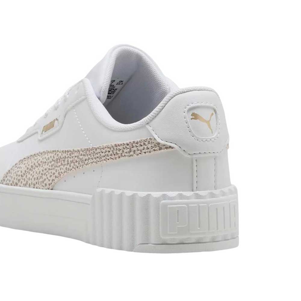 Tenis Puma para Mujer Carina 3.0 Blanco-Cafe