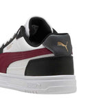 Tenis Puma para Niño Caven III Blanco-Negro-Rojo