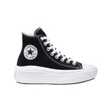 Tenis Converse para Mujer Plataforma Move Bota de Lona Negro