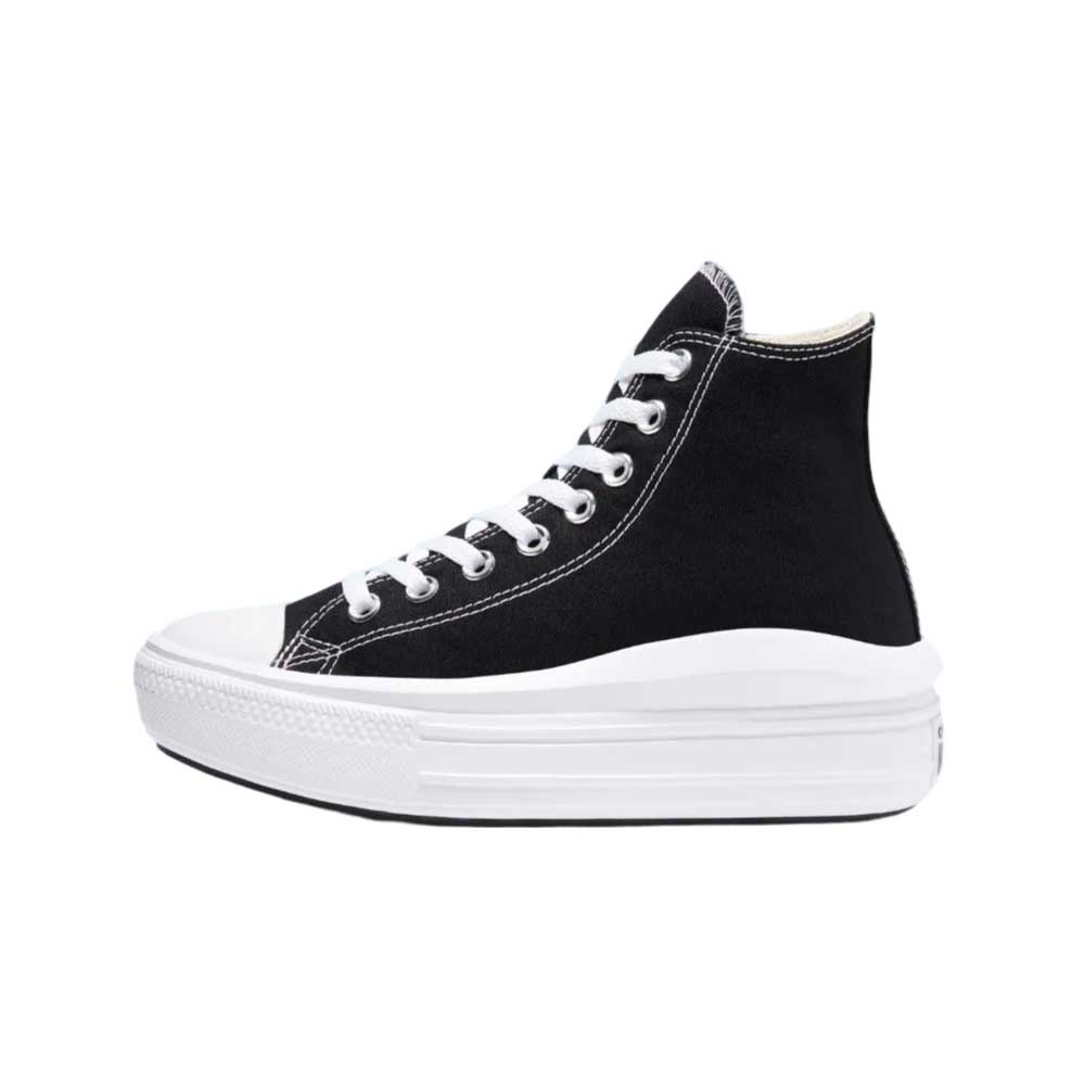 Tenis Converse para Mujer Plataforma Move Bota de Lona Negro