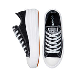 Tenis Converse para Mujer Plataforma Move Choclo de Lona Negro