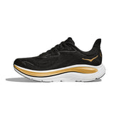 Tenis Hoka para Mujer Clifton 10 Negro-Dorado