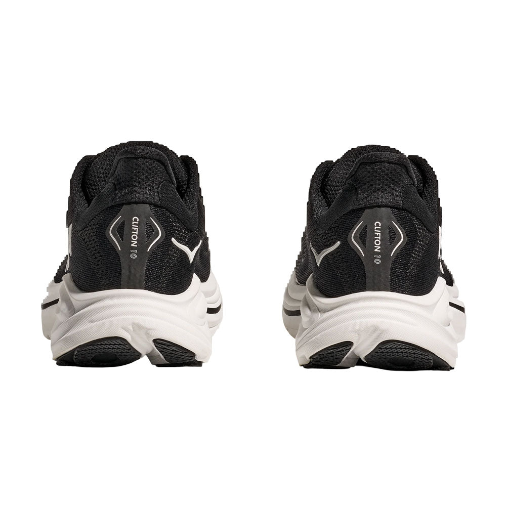 Tenis Hoka para Mujer Clifton 10 Negro-Blanco