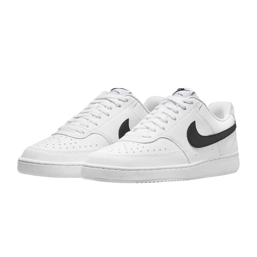 Tenis Nike para Mujer Court Vision Lo Blanco-Negro