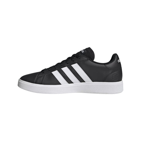 Tenis Adidas Hombre Grand Court Base 2.0 Gw9251 Negro Blanco