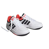 Tenis Adidas Niño Hoops 3.0 K GZ9673 Blanco Negro