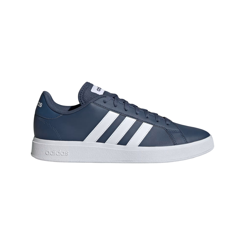 Tenis Adidas Unisex Grand Court Base ID1178 Azul Blanco