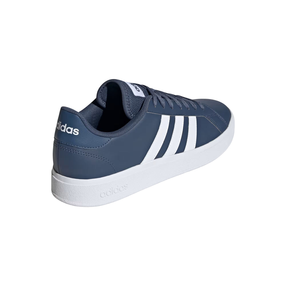 Tenis Adidas Unisex Grand Court Base 2.0 ID1178 Azul Blanco