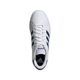 Tenis Adidas Unisex Grand Court Base 2.0 ID1183 Blanco Azul