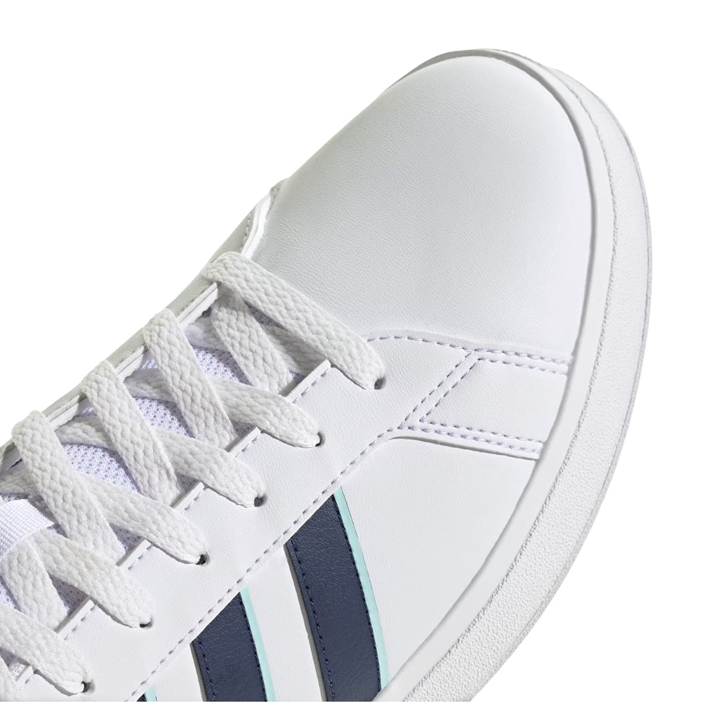 Tenis Adidas Unisex Grand Court Base 2.0 ID1183 Blanco Azul