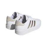 Tenis Adidas Mujer Court Platform ID3398 Blanco