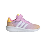 Tenis Adidas Niño Lite Racer 3.0 El K ID3398 Rosa Blanco