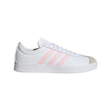 Tenis Adidas Mujer Vl Court Base ID3717 Blanco Rosa