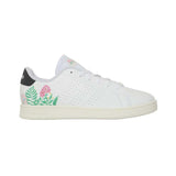 Tenis Adidas Niño Advantage K Id8408 Blanco Flores