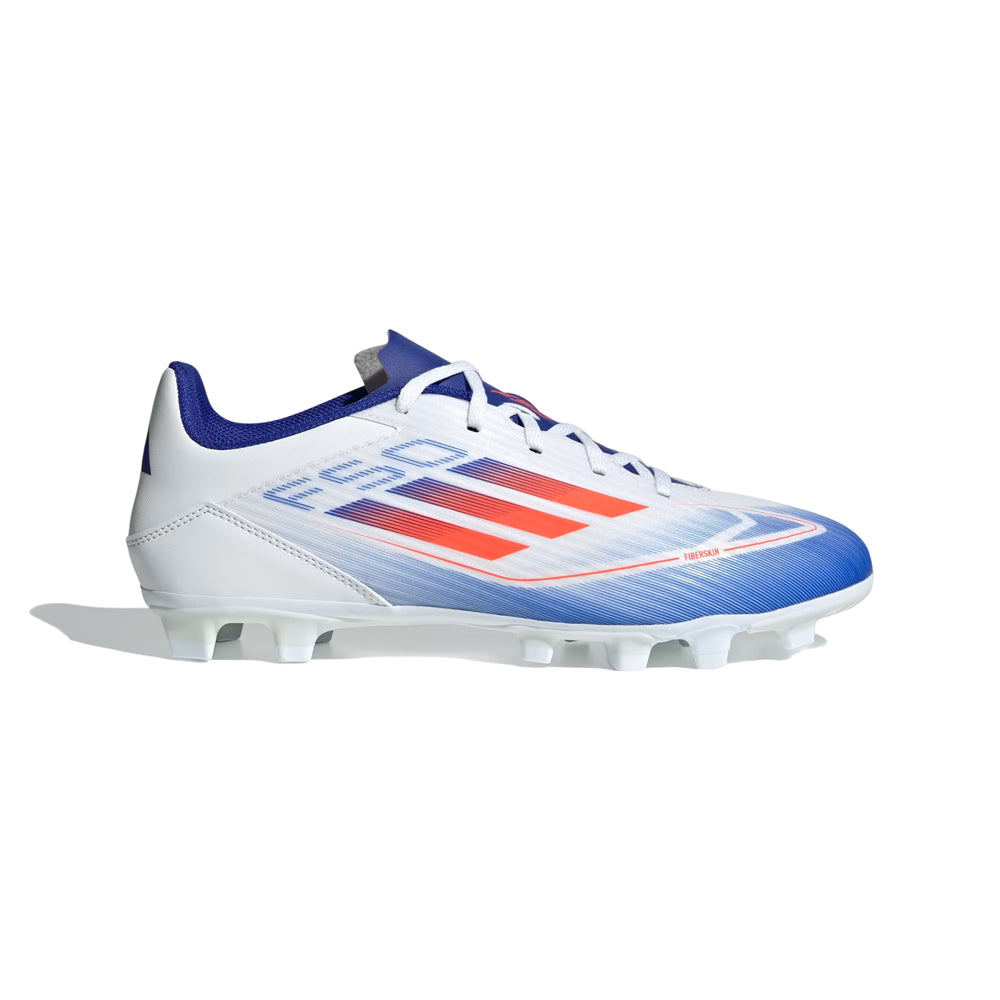 Tenis Tacos Adidas Hombre F50 Club Fxg Blanco Azul