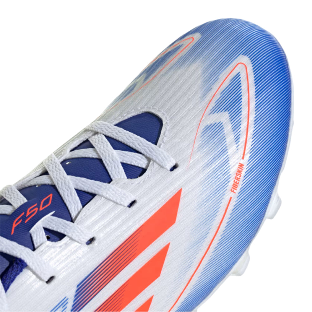 Tenis Tacos Adidas Hombre F50 Club Fxg Blanco Azul