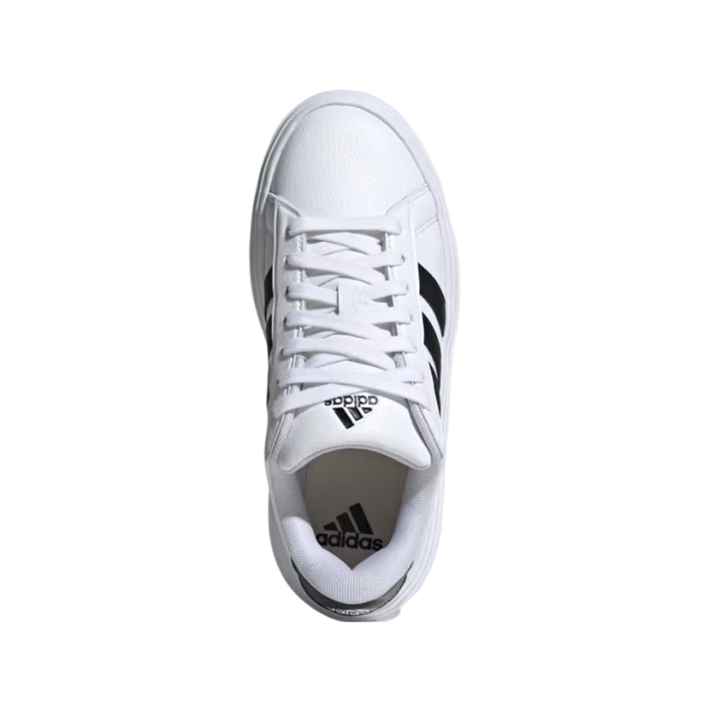 Tenis Adidas Mujer Grand Court Platfor IE1092 Blanco Negro