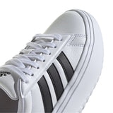 Tenis Adidas Mujer Grand Court Platfor IE1092 Blanco Negro