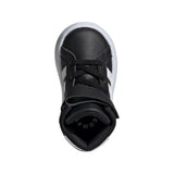 Tenis Adidas Niño Grand Court Mid I IE3867 Negro Blanco