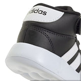 Tenis Adidas Niño Grand Court Mid I IE3867 Negro Blanco