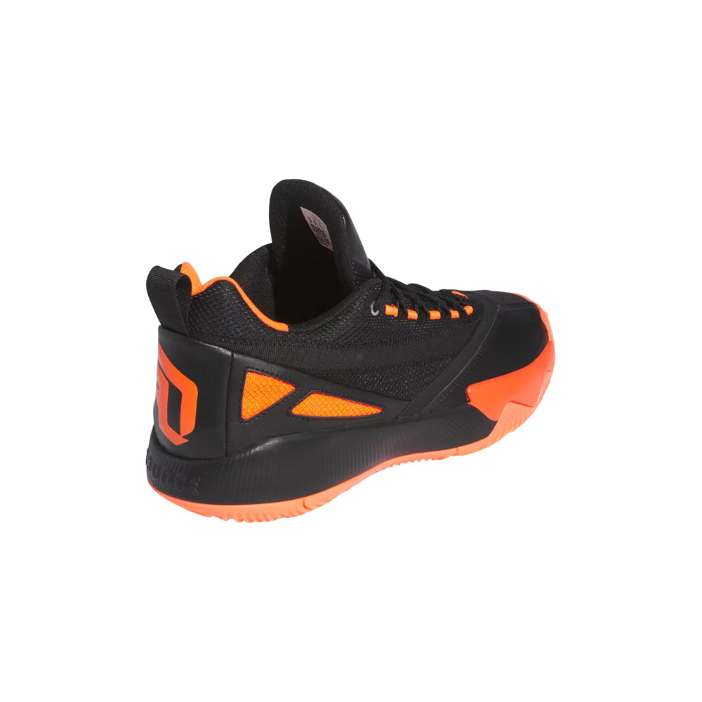 Tenis Adidas Hombre Dame Certified 2 IE7791 Negro Naranja