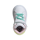 Tenis Adidas Niño Grand Court Mid I IE8704 Blanco Rosa