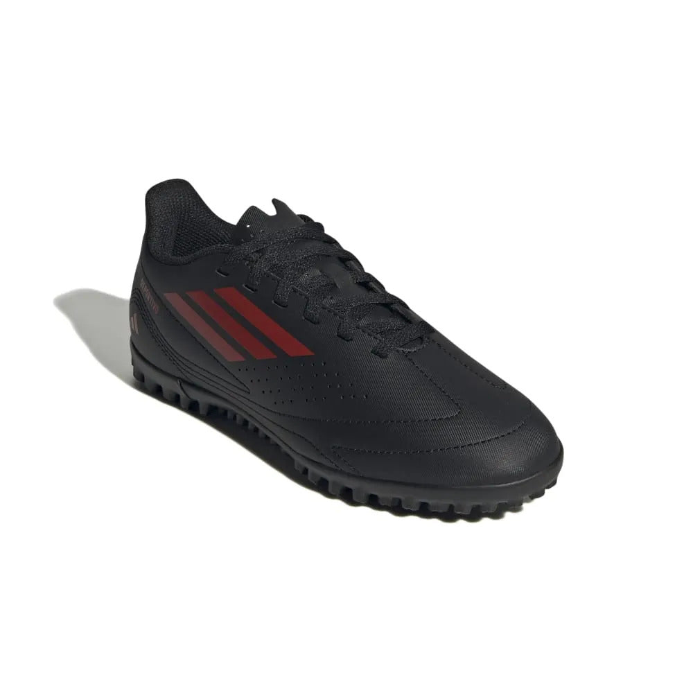 Tenis Multitaco Adidas Niño Deportivo III Tf J IF1409 Negro Rojo