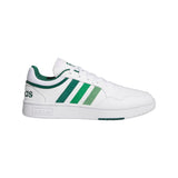 Tenis Adidas Hombre Hoops 3.0 Low IH0156 Blanco Verde