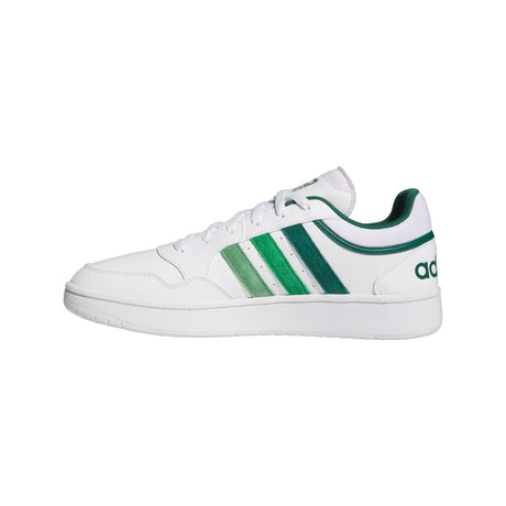 Tenis Adidas Hombre Hoops 3.0 Low IH0156 Blanco Verde