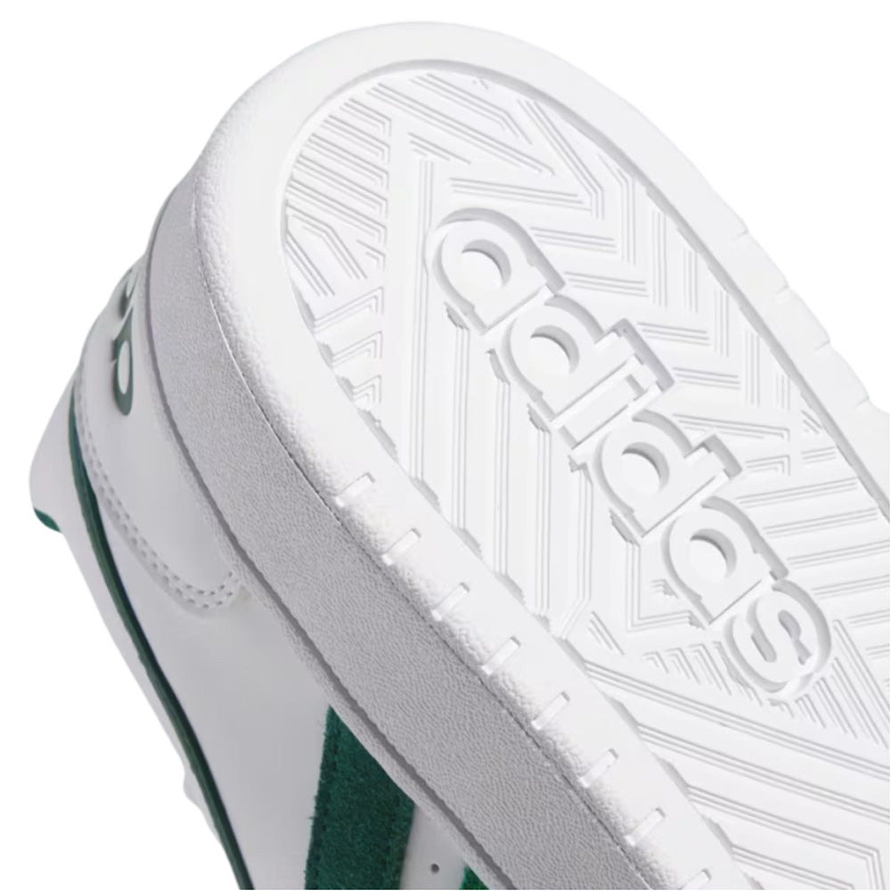 Tenis Adidas Hombre Hoops 3.0 Low IH0156 Blanco Verde