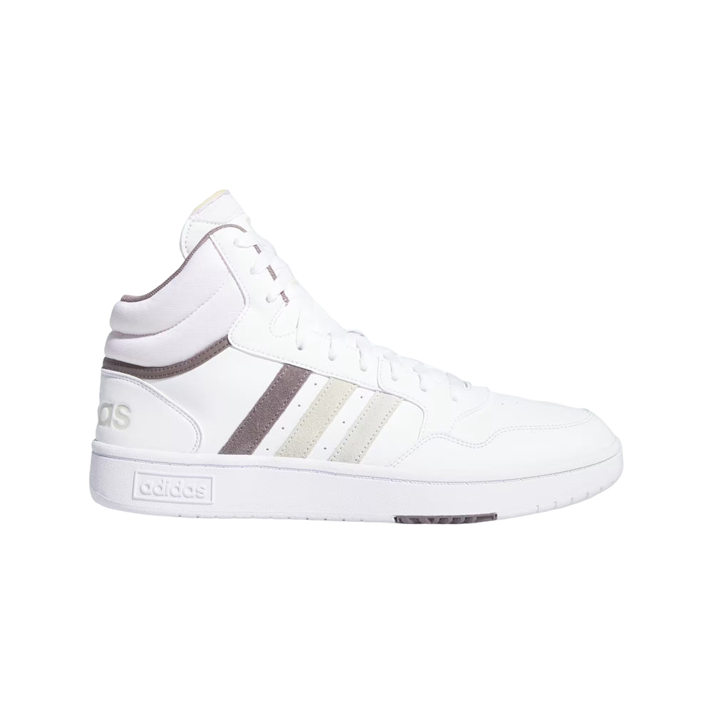 Tenis Adidas Hombre Hoops 3.0 Mid IH0162 Blanco