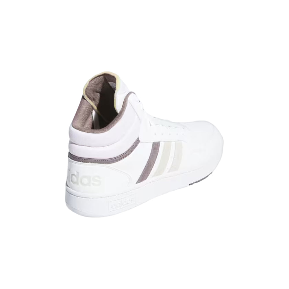 Tenis Adidas Hombre Hoops 3.0 Mid IH0162 Blanco